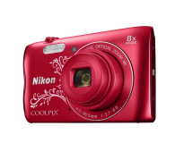 Nikon Coolpix A300 czerwony z ornamentem - 314043 - zdjęcie 2