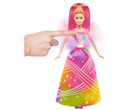 Barbie Tęczowa Księżniczka ze światełkami - 320800 - zdjęcie 3