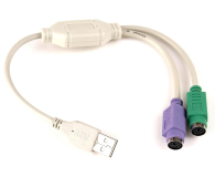 Gembird Adapter USB - PS/2 (klawiatura, mysz) - 171938 - zdjęcie 1