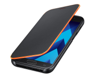 Samsung Neon Flip Cover do Galaxy A3 2017 czarny - 346660 - zdjęcie 4