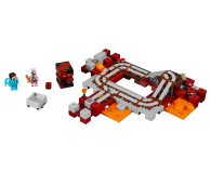 LEGO Minecraft Linia kolejowa w Netherze - 343576 - zdjęcie 2