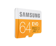 Samsung 64GB microSDXC Evo odczyt 48MB/s + czytnik USB 2.0 - 349184 - zdjęcie 2