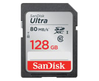 SanDisk 128GB SDXC Ultra Class10 80MB/s UHS-I - 280062 - zdjęcie 1