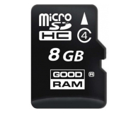 GOODRAM 8GB microSDHC zapis5MB/s odczyt15MB/s+adapter - 303118 - zdjęcie 1