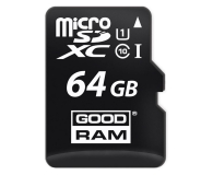 GOODRAM 64GB microSDXC zapis 10MB/s odczyt 60MB/s - 303104 - zdjęcie 1