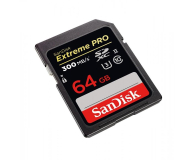 SanDisk 64GB SDXC Extreme Pro zapis 260MB/s odczyt 300MB/s - 357218 - zdjęcie 3