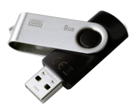 GOODRAM 8GB UTS2 odczyt 20MB/s USB 2.0 czarny - 303201 - zdjęcie 2