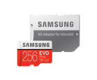 Samsung 256GB microSDXC Evo Plus zapis 90MB/s odcz 100MB/s - 360786 - zdjęcie 3