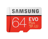 Samsung 64GB microSDXC Evo Plus zapis60MB/s odczyt100MB/s - 360784 - zdjęcie 1