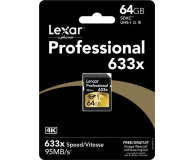 Lexar 64GB 633x Professional SDXC UHS-1 U1 - 257802 - zdjęcie 2